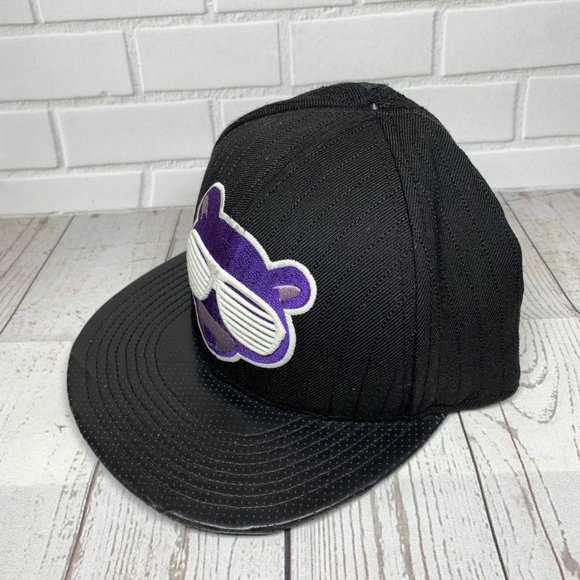 Kanye West‎ Yeezy Glow in the 7 1/8 Dark Hella Tight Hat Fitted Cap Black Men - Picture 4 of 9